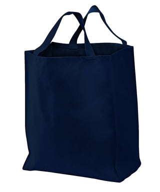 Port Authority Ideal Twill Grocery Tote (Navy)