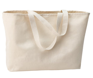 Port Authority Ideal Twill Jumbo Tote (Natural)