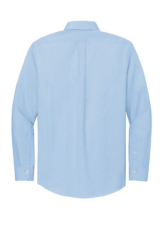 Brooks Brothers Wrinkle-Free Stretch Pinpoint Shirt (Newport Blue)