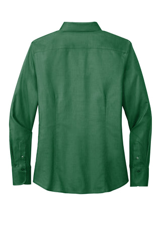 Brooks Brothers Women's Wrinkle-Free Stretch Nailhead Shirt (Club Green)