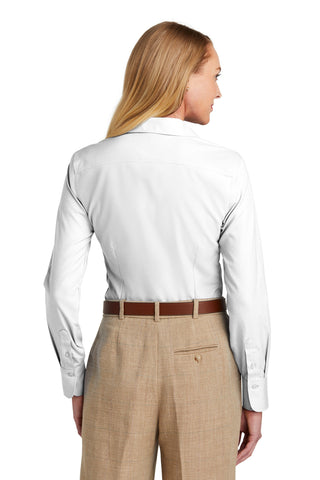 Brooks Brothers Women's Wrinkle-Free Stretch Nailhead Shirt (White)