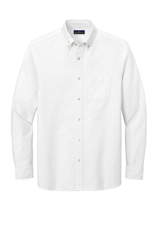 Brooks Brothers Casual Oxford Cloth Shirt (White)