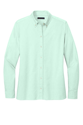 Brooks Brothers Women's Casual Oxford Cloth Shirt (Soft Mint)