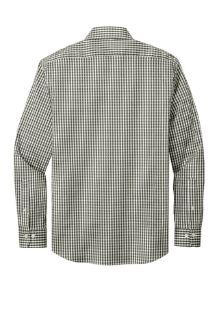 Brooks Brothers Tech Stretch Patterned Shirt (Deep Black Check)