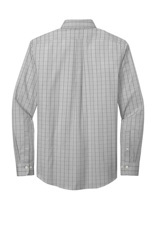 Brooks Brothers Wrinkle-Free Stretch Patterned Shirt (Shadow Grey)