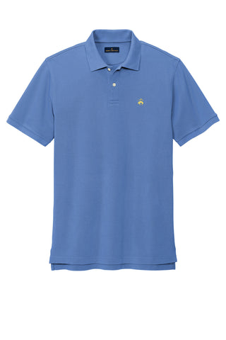 Brooks Brothers Pima Cotton Pique Polo (Charter Blue)