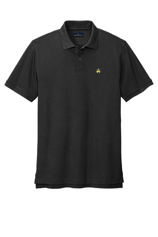 Brooks Brothers Pima Cotton Pique Polo (Deep Black)