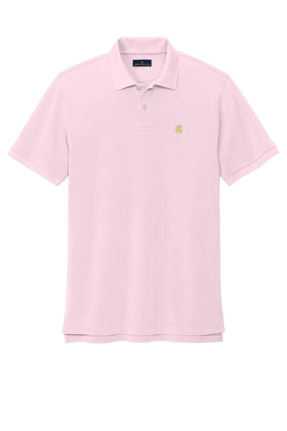 Brooks Brothers Pima Cotton Pique Polo (Pearl Pink)