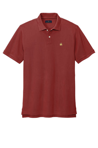 Brooks Brothers Pima Cotton Pique Polo (Rich Red)