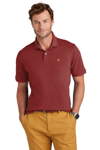 Brooks Brothers Pima Cotton Pique Polo (Rich Red)