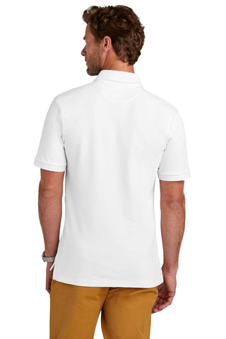 Brooks Brothers Pima Cotton Pique Polo (White)