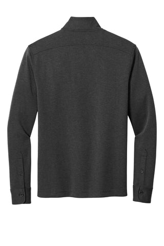 Brooks Brothers Mid-Layer Stretch 1/2-Button (Windsor Grey Heather)