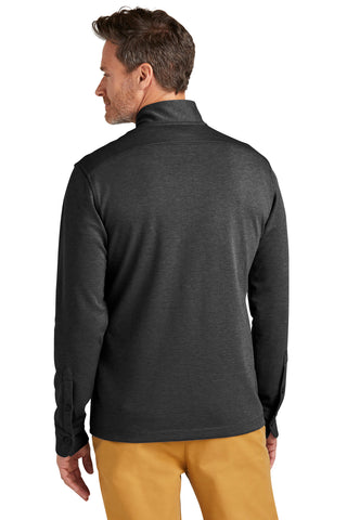 Brooks Brothers Mid-Layer Stretch 1/2-Button (Windsor Grey Heather)