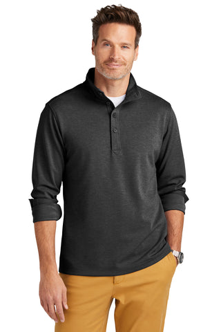 Brooks Brothers Mid-Layer Stretch 1/2-Button (Windsor Grey Heather)