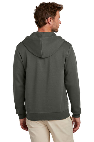 Brooks Brothers Double-Knit Full-Zip Hoodie (Windsor Grey)