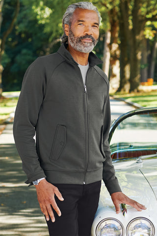 Brooks Brothers Double-Knit Full-Zip (Deep Black)