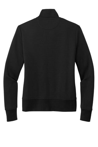 Brooks Brothers Women's Double-Knit Full-Zip (Deep Black)