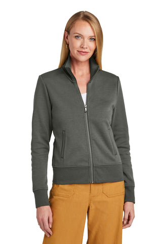 Brooks Brothers Women's Double-Knit Full-Zip (Windsor Grey)