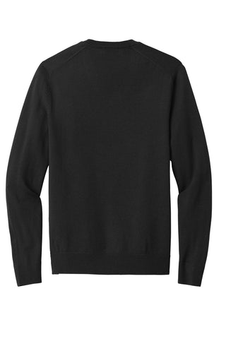 Brooks Brothers Washable Merino V-Neck Sweater (Deep Black)