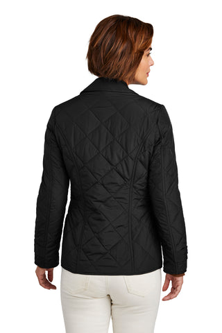 Brooks Brothers Women's Quilted Jacket (Deep Black)