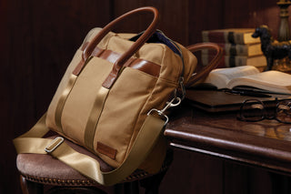 Brooks Brothers Wells Briefcase (Ledger Khaki)