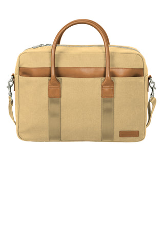 Brooks Brothers Wells Briefcase (Ledger Khaki)