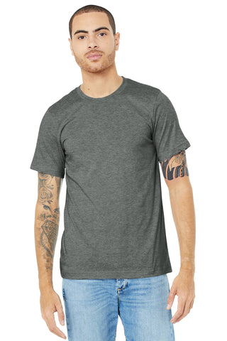 BELLA+CANVAS Unisex Heather CVC Short Sleeve Tee (Deep Heather)