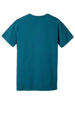 BELLA+CANVAS Unisex Heather CVC Short Sleeve Tee (Heather Deep Teal)