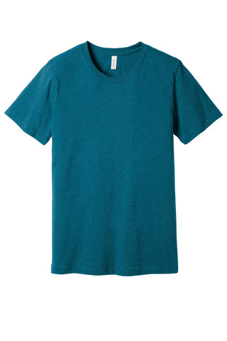 BELLA+CANVAS Unisex Heather CVC Short Sleeve Tee (Heather Deep Teal)