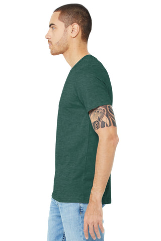 BELLA+CANVAS Unisex Heather CVC Short Sleeve Tee (Heather Forest)