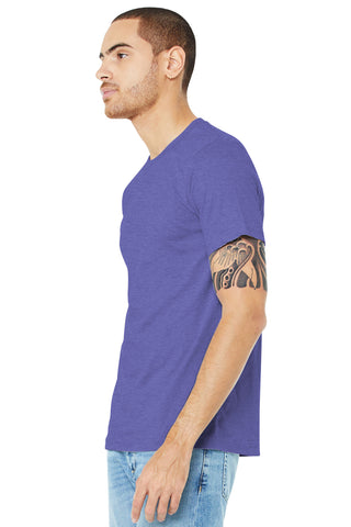 BELLA+CANVAS Unisex Heather CVC Short Sleeve Tee (Heather Lapis)