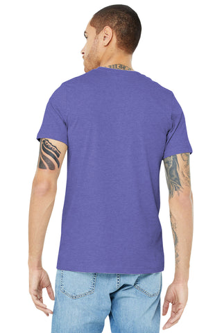 BELLA+CANVAS Unisex Heather CVC Short Sleeve Tee (Heather Lapis)