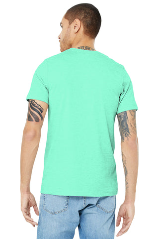 BELLA+CANVAS Unisex Heather CVC Short Sleeve Tee (Heather Mint)