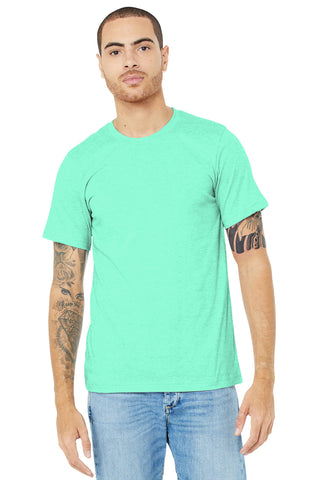 BELLA+CANVAS Unisex Heather CVC Short Sleeve Tee (Heather Mint)