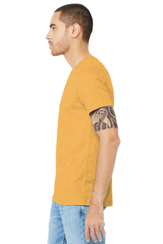 BELLA+CANVAS Unisex Heather CVC Short Sleeve Tee (Heather Mustard)