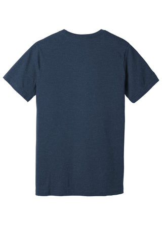 BELLA+CANVAS Unisex Heather CVC Short Sleeve Tee (Heather Navy)