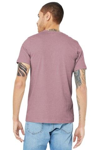 BELLA+CANVAS Unisex Heather CVC Short Sleeve Tee (Heather Orchid)