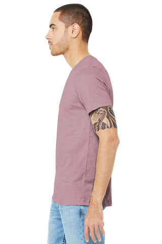 BELLA+CANVAS Unisex Heather CVC Short Sleeve Tee (Heather Orchid)