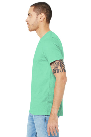 BELLA+CANVAS Unisex Heather CVC Short Sleeve Tee (Heather Prism Mint)