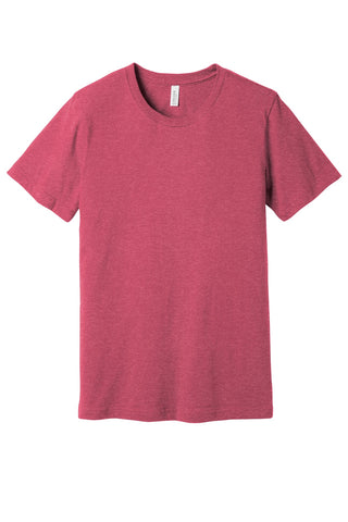 BELLA+CANVAS Unisex Heather CVC Short Sleeve Tee (Heather Raspberry)