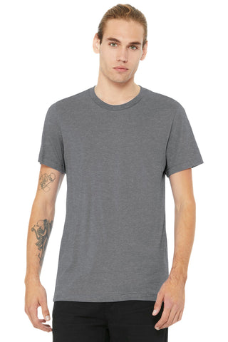 BELLA+CANVAS Unisex Heather CVC Short Sleeve Tee (Heather Storm)