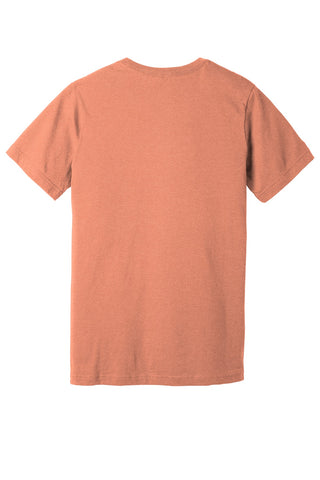 BELLA+CANVAS Unisex Heather CVC Short Sleeve Tee (Heather Sunset)