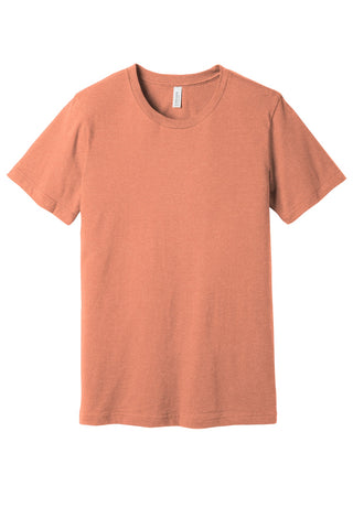 BELLA+CANVAS Unisex Heather CVC Short Sleeve Tee (Heather Sunset)