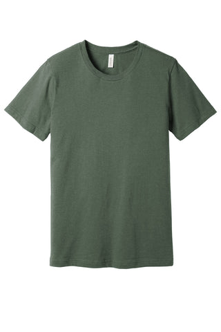 BELLA+CANVAS Unisex Heather CVC Short Sleeve Tee (Heather Military Green)