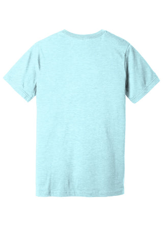 BELLA+CANVAS Unisex Heather CVC Short Sleeve Tee (Heather Prism Ice Blue)