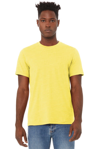 BELLA+CANVAS Unisex Heather CVC Short Sleeve Tee (Heather Yellow)