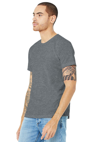 BELLA+CANVAS Unisex Made In The USA Jersey Short Sleeve Tee (Athletic Heather)