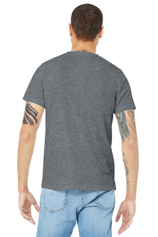 BELLA+CANVAS Unisex Made In The USA Jersey Short Sleeve Tee (Athletic Heather)