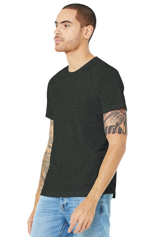 BELLA+CANVAS Unisex Made In The USA Jersey Short Sleeve Tee (Deep Heather)