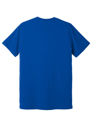 BELLA+CANVAS Unisex Made In The USA Jersey Short Sleeve Tee (True Royal)